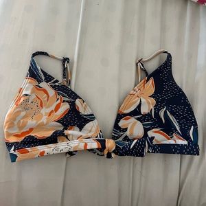 Roxy bikini top. Size xs.